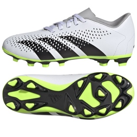 Shoes adidas Predator Accuracy.4 FxG Jr IE9434 white white Shoes adidas Predator Accuracy.4 FxG Jr IE9434 white white
