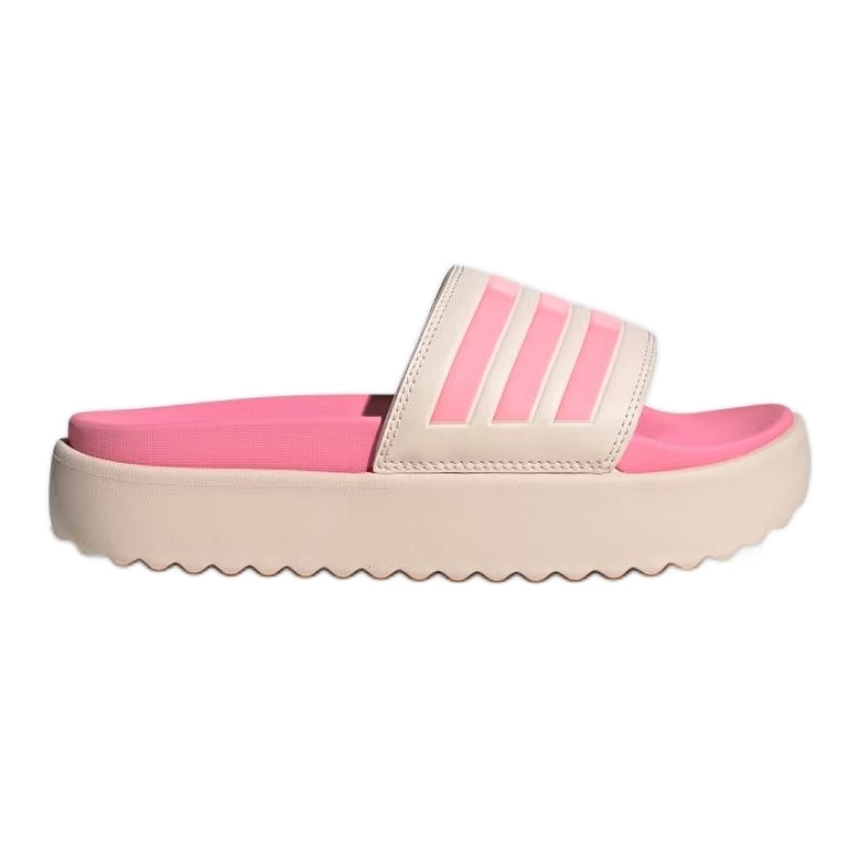 Adidas Adilette Platform HP9409 pink flip-flops beige