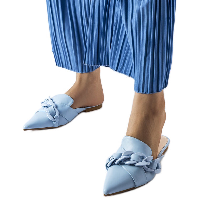 Patenaude blue chain slides Patenaude blue chain slides