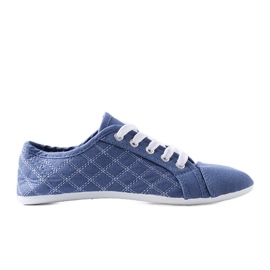 Ruby blue children's sneakers