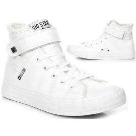 High-top insulated trainers white Big Star V274541F