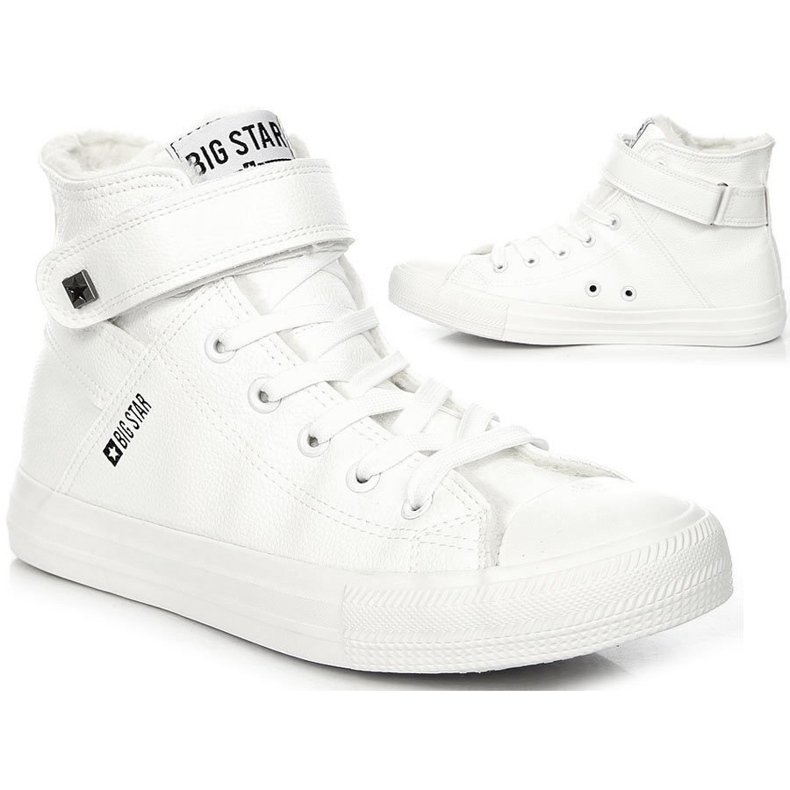 High-top insulated trainers white Big Star V274541F
