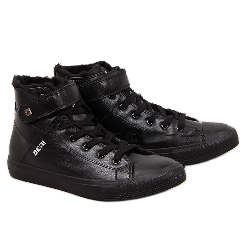 Men's insulated black sneakers Big Star Y174020F