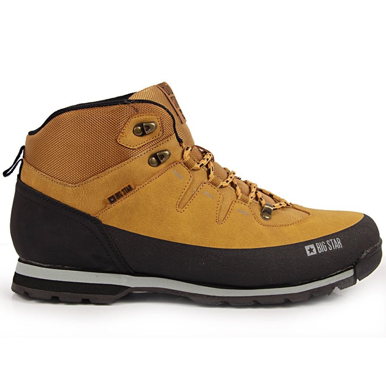 Camel Big Star EE174438 men's insulated boots yellow Camel Big Star EE174438 men's insulated boots yellow
