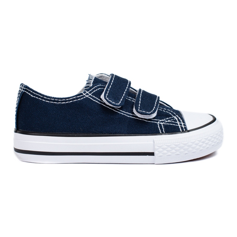 Children's navy blue Shelovet velcro sneakers