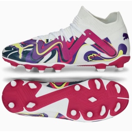 Puma Future Match Creativity Jr FG/AG 107412 01 shoes white,mix color white