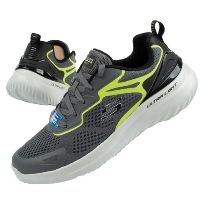 Skechers Bounder M 232674-CCLM sports shoes grey