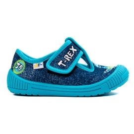 SHELOVET Blue slippers for kindergarten for a boy 3F SHELOVET Blue slippers for kindergarten for a boy 3F