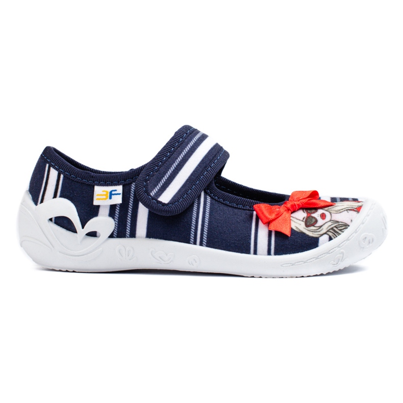 SHELOVET Navy blue slippers for girls 3F