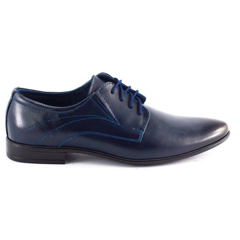 Olivier Men's leather shoes 256 navy blue Olivier Men's leather shoes 256 navy blue