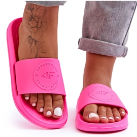Women's Sport Slippers 4F 4FSS23FFLIF069-53S Fuchsia pink Women's Sport Slippers 4F 4FSS23FFLIF069-53S Fuchsia pink