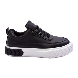 PG1 Classic Platform Sneakers Black And White Nannzie