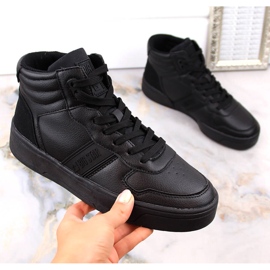 Sports shoes black sneakers Big Star KK274262 Sports shoes black sneakers Big Star KK274262