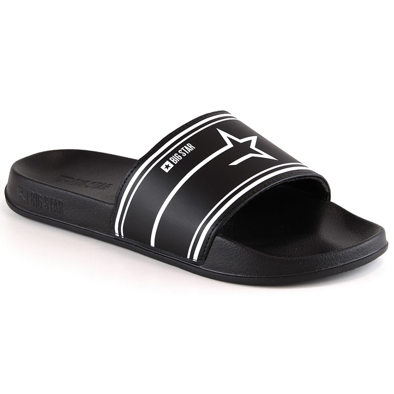 Black men's slippers Big Star MM174313