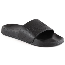 Big Star MM174319 black men's sports foam slippers Big Star MM174319 black men's sports foam slippers
