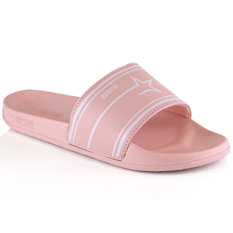 Women's pink sports slippers Big Star MM274708 Women's pink sports slippers Big Star MM274708