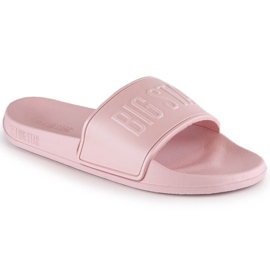 Women's foam slippers light pink Big Star MM274718