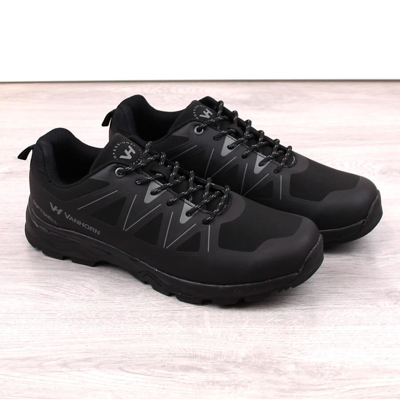 Potocki Men's black softshell trekking shoes Vanhorn Potocki Men's black softshell trekking shoes Vanhorn