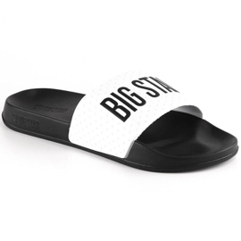 Big Star M INT1905B foam sports slippers white