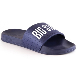 Big Star M INT1905C foam sports slippers navy blue Big Star M INT1905C foam sports slippers navy blue
