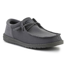 Shoes Hey Dude Wally M 40011-1FX grey