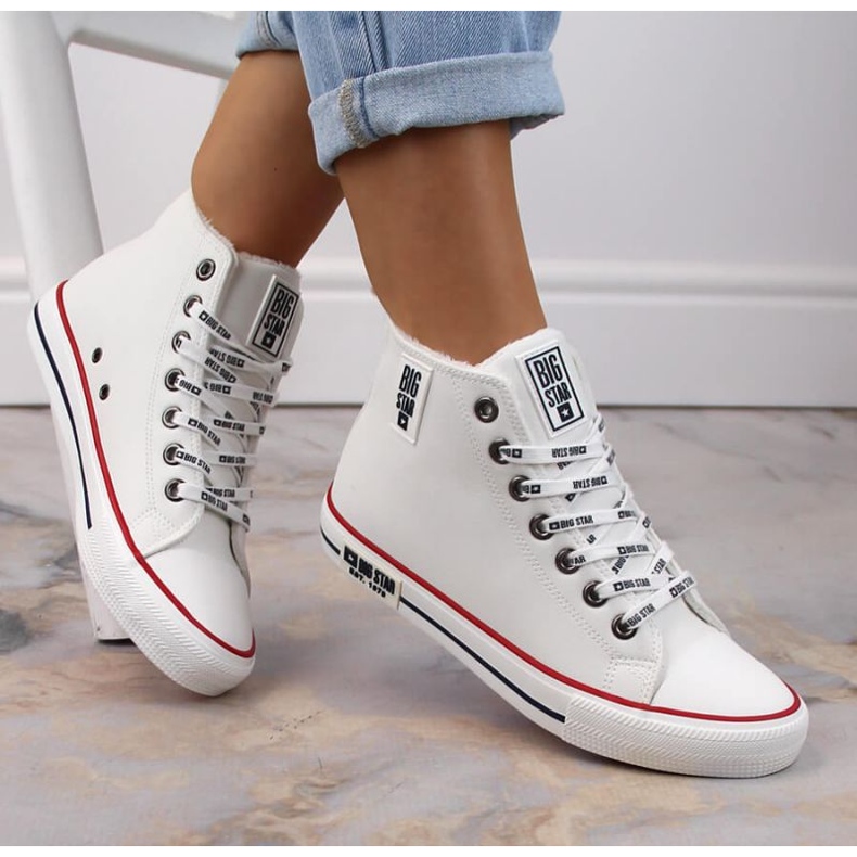 Big Star W INT1898A insulated sneakers white