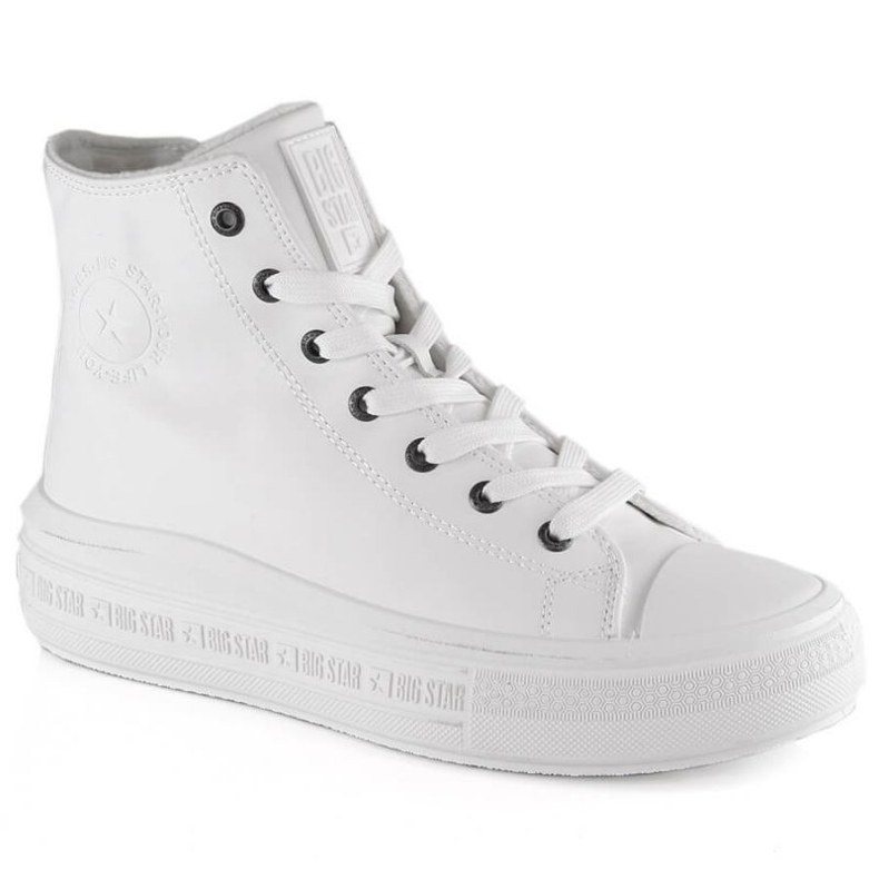 Lace-up insulated sneakers Big Star W INT1902A white Lace-up insulated sneakers Big Star W INT1902A white