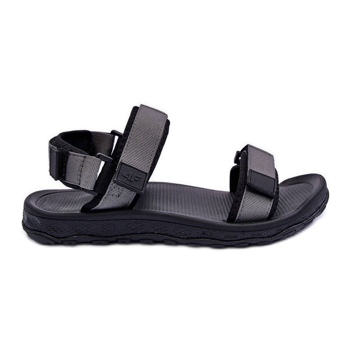 Men's Sport Sandals 4F 4FSS23FSANM017-25S Gray grey Men's Sport Sandals 4F 4FSS23FSANM017-25S Gray grey