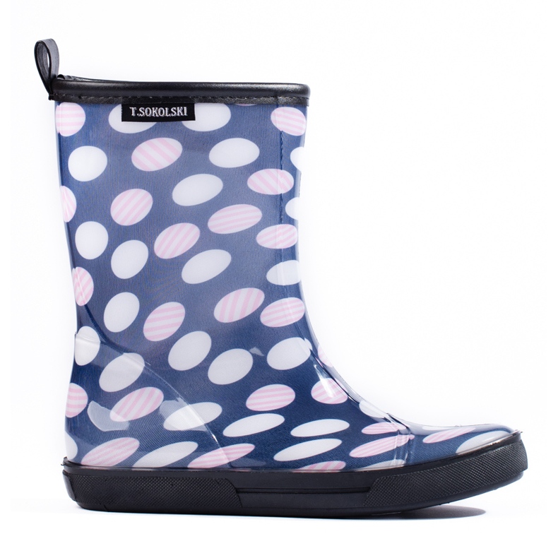 T.Sokolski women's polka-dot wellingtons blue T.Sokolski women's polka-dot wellingtons blue