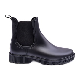 PG3 Women's Helinca Matte Black Rain Boots