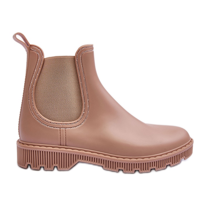 PG3 Women's Matte Helinca Beige Wellingtons
