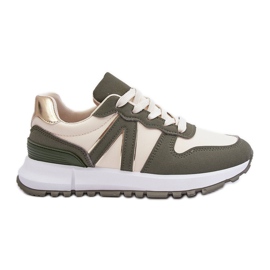 PG1 Women's Sport Shoes Green-Beige Kabama PG1 Women's Sport Shoes Green-Beige Kabama