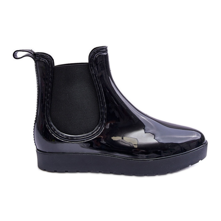 PS1 Women's Rain Boots Black Deila
