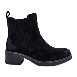 WS1 Classic Suede Boots For Women Black Metanassa WS1 Classic Suede Boots For Women Black Metanassa
