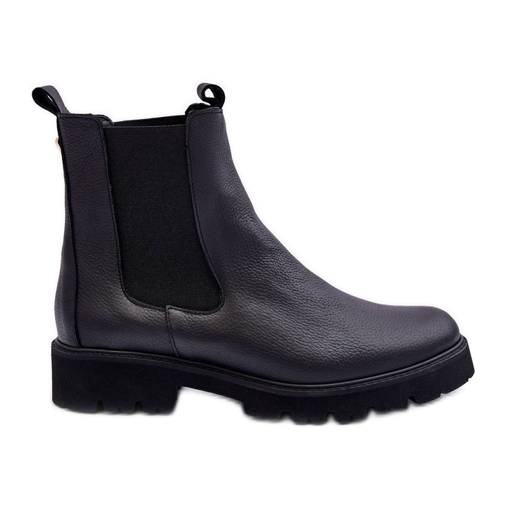 Leather Boots Jodhpur Boots Black Nicole 2672 Leather Boots Jodhpur Boots Black Nicole 2672