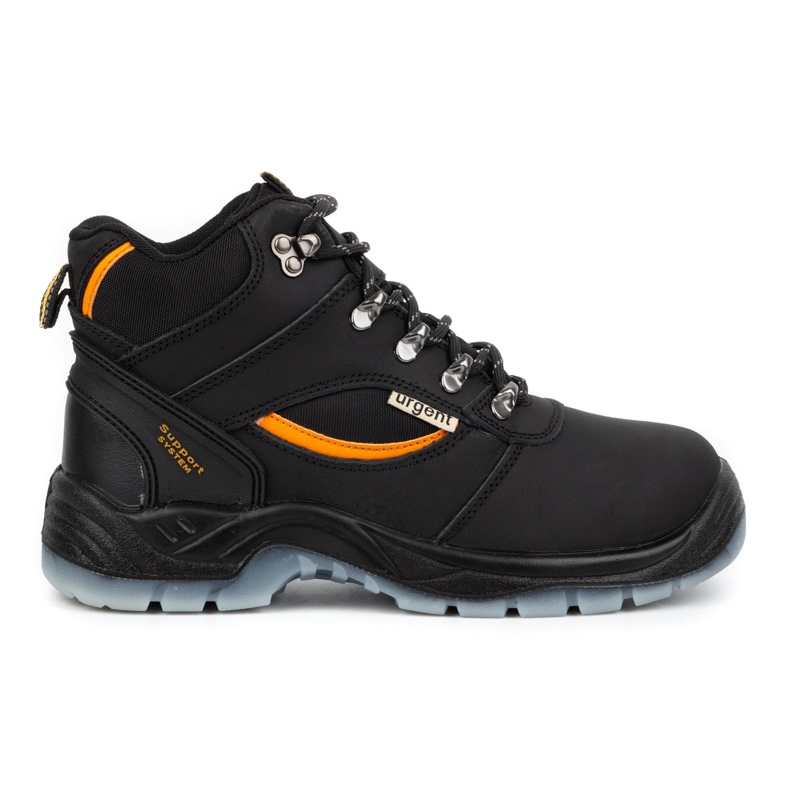 Leather work boots URGENT 126/S3 black