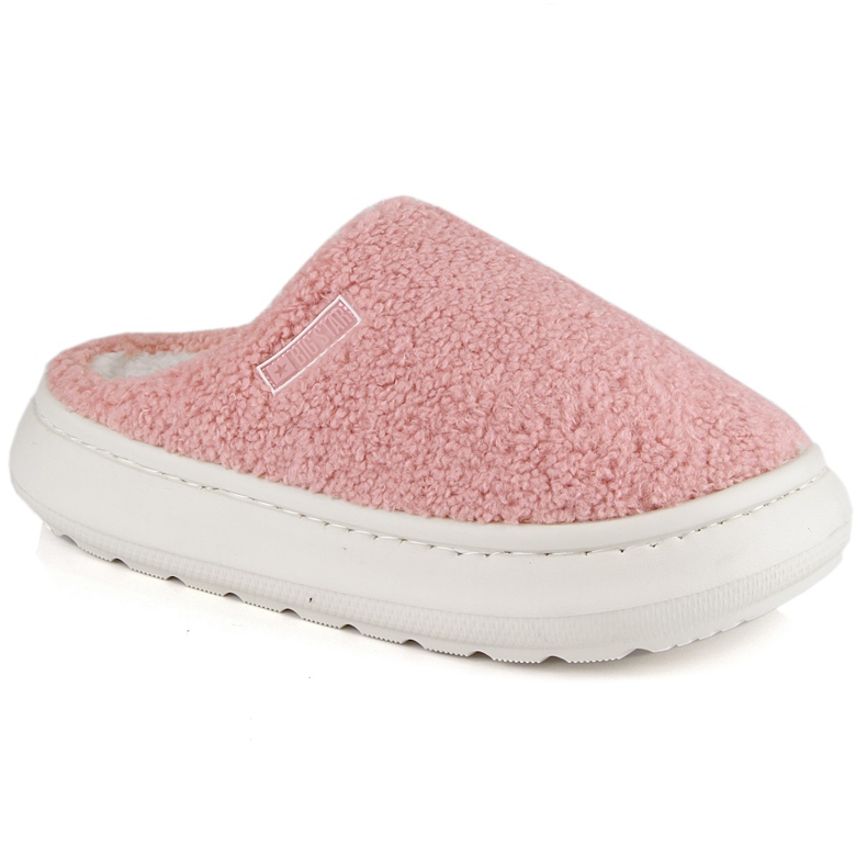 House slippers insulated pink Big Star MM274131
