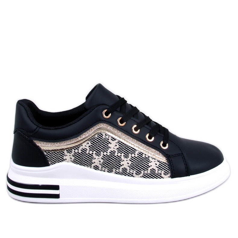Delay Black women's sneakers
