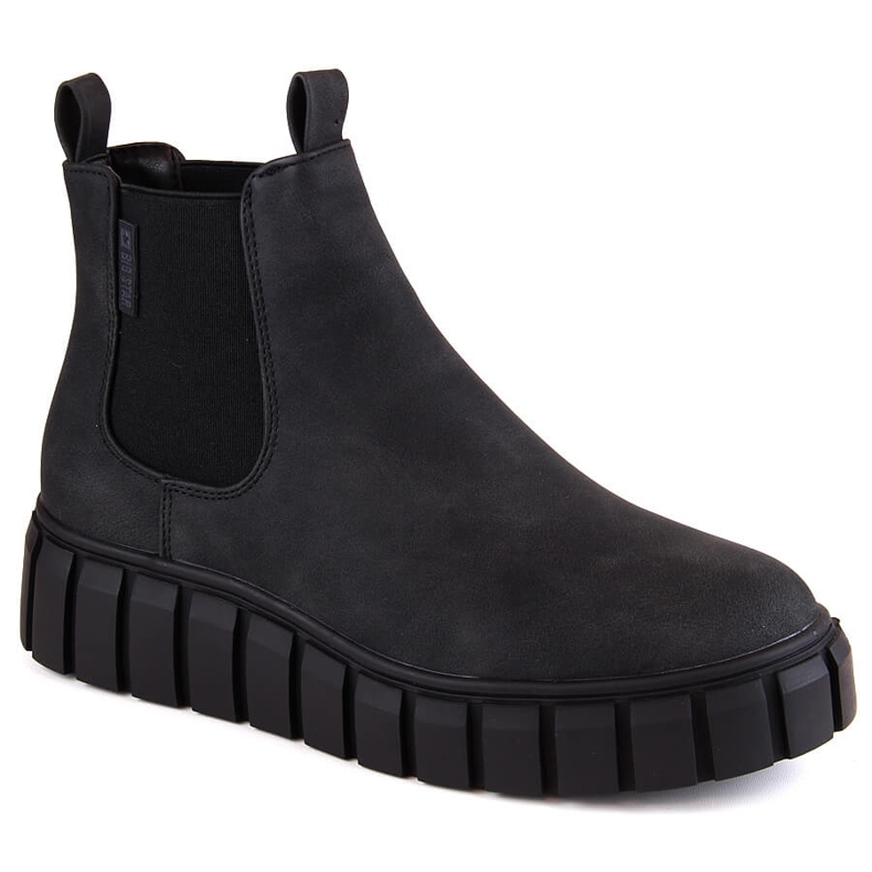 Women's Chelsea boots on the platform black Big Star MM274324