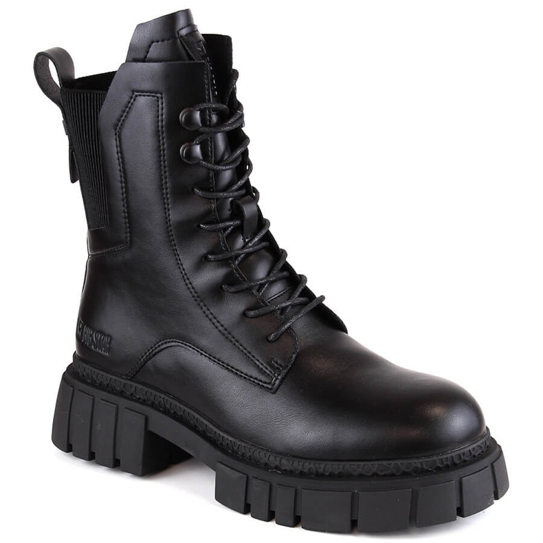 Big Star MM274581 insulated black women's trapper boots Big Star MM274581 insulated black women's trapper boots