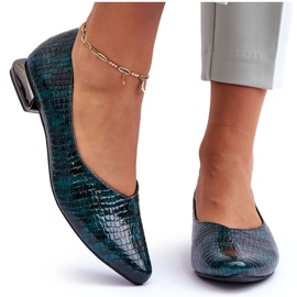 PD1 Patent Green Vaani Flat Heels Flat Heels PD1 Patent Green Vaani Flat Heels Flat Heels