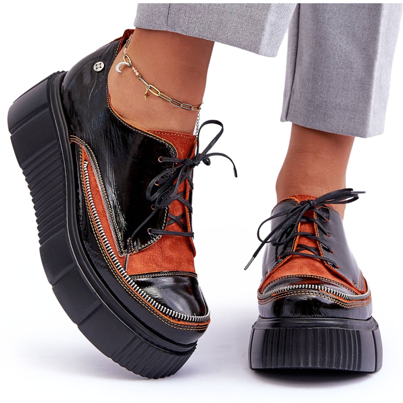 Women's Leather Shoes Maciejka 50740-18 Black