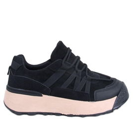 Potts Black women's sneakers
