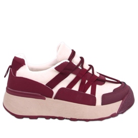 Women's Potts Wine Sneakers red