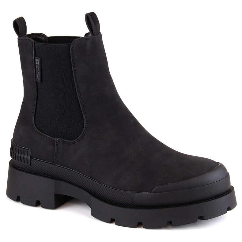 Women's Chelsea boots on the platform black Big Star MM274319
