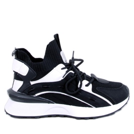 Boyce Black sock sneakers