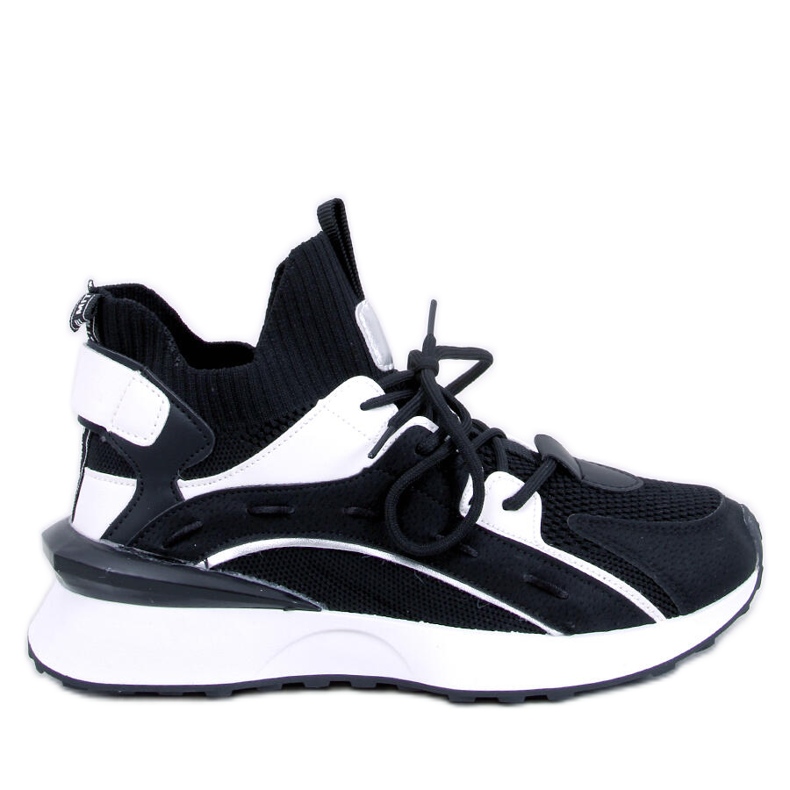 Boyce Black sock sneakers
