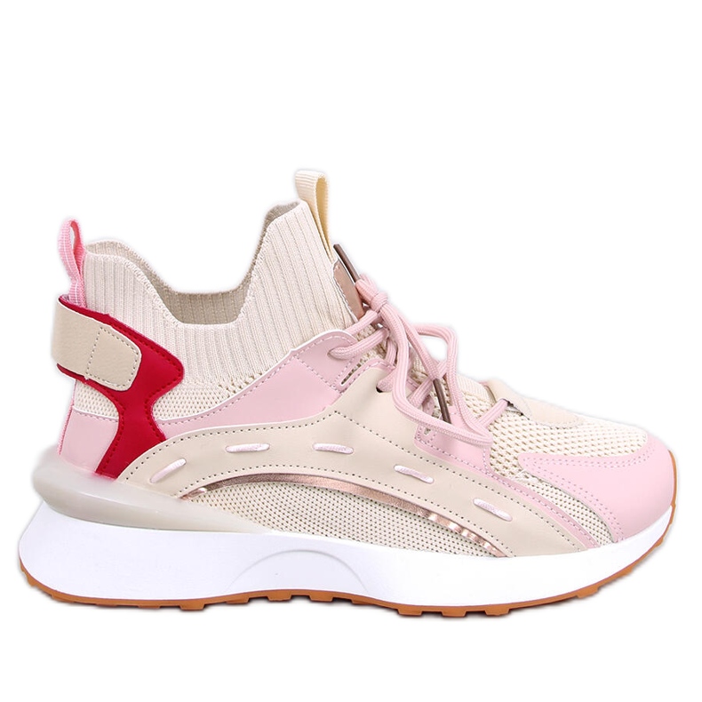 Boyce Pink sock sneakers