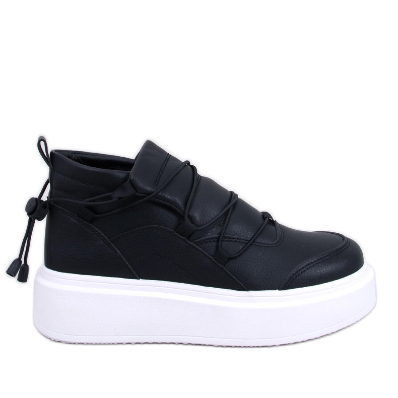 Cooper Black covered sneakers