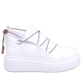 Cooper White covered sneakers